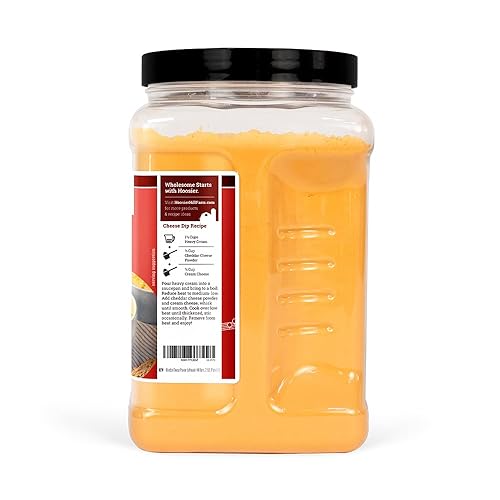 Miniatura 8 de Hoosier Hill Farm - Queso cheddar en polvo tamaño para amantes del queso 25 libras paquete de 1