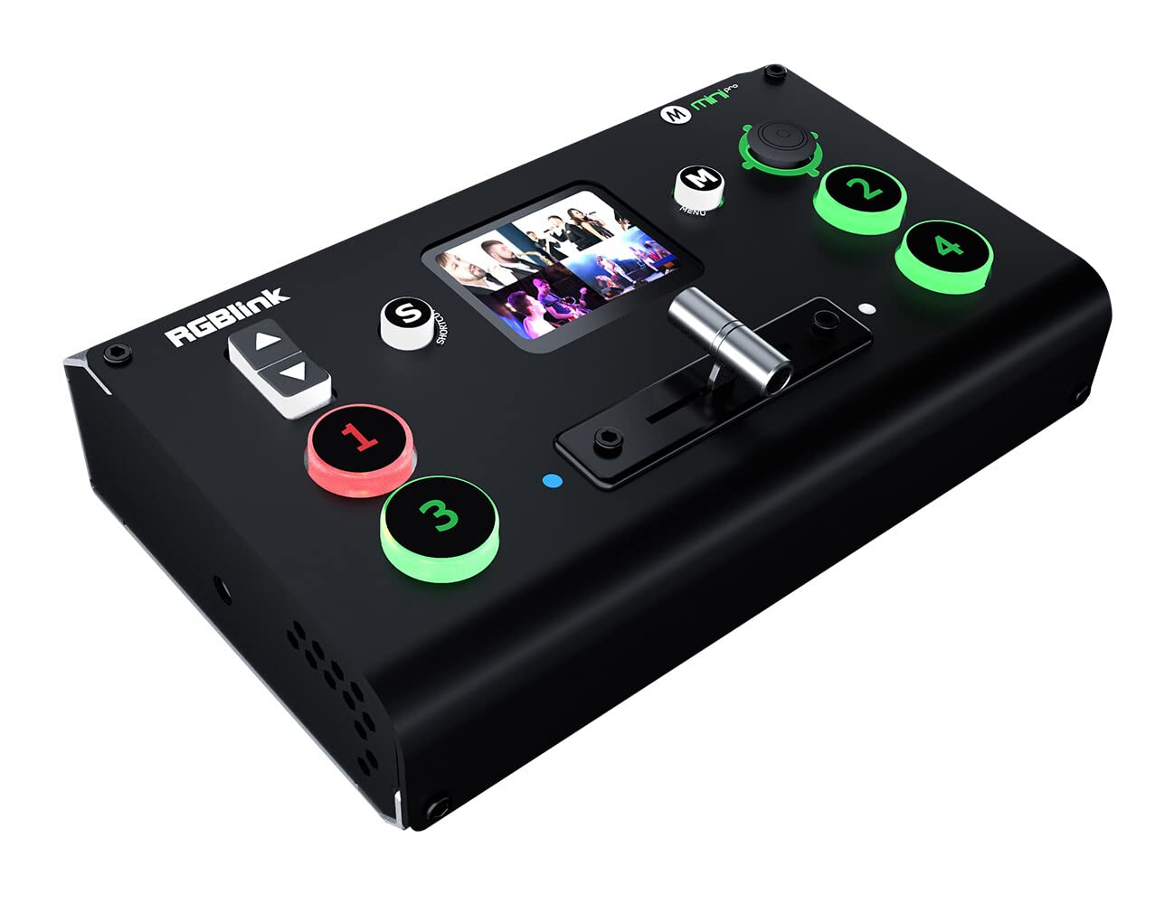 RGBlink mini Streaming HDMI スイッチャー RGBlink Mini-pro V3 Video Mixer Switcher with 4 x 4K HDMI Inputs