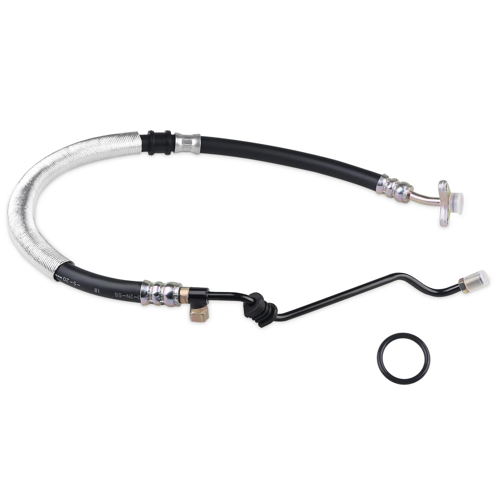 Manguera de alta presión de dirección asistida 53713S9AA04 compatible con Honda compatible con CRV 2.4L (2002-2006) 53713-S9A-A04 Bomba de dirección Bomba de giro