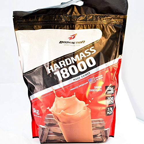 HIPERCALORICO HARD MASS 18000 (3KG) - BODY ACTION - Morango