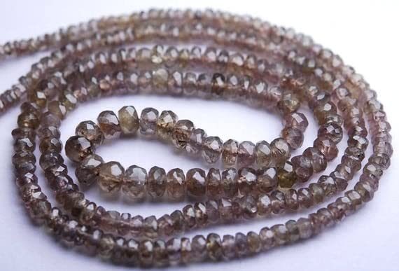 Garnet de Madagascar perles rondelles 3-5mm, fil de grenat naturel pour création bijoux diy