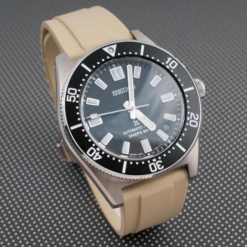Image of StrapHabit Quick Release Deployant Rubber Watch Strap For Large and Small Wrists - Women and Men - Band FKM Deployment 19mm, 20mm, 21mm, 22mm