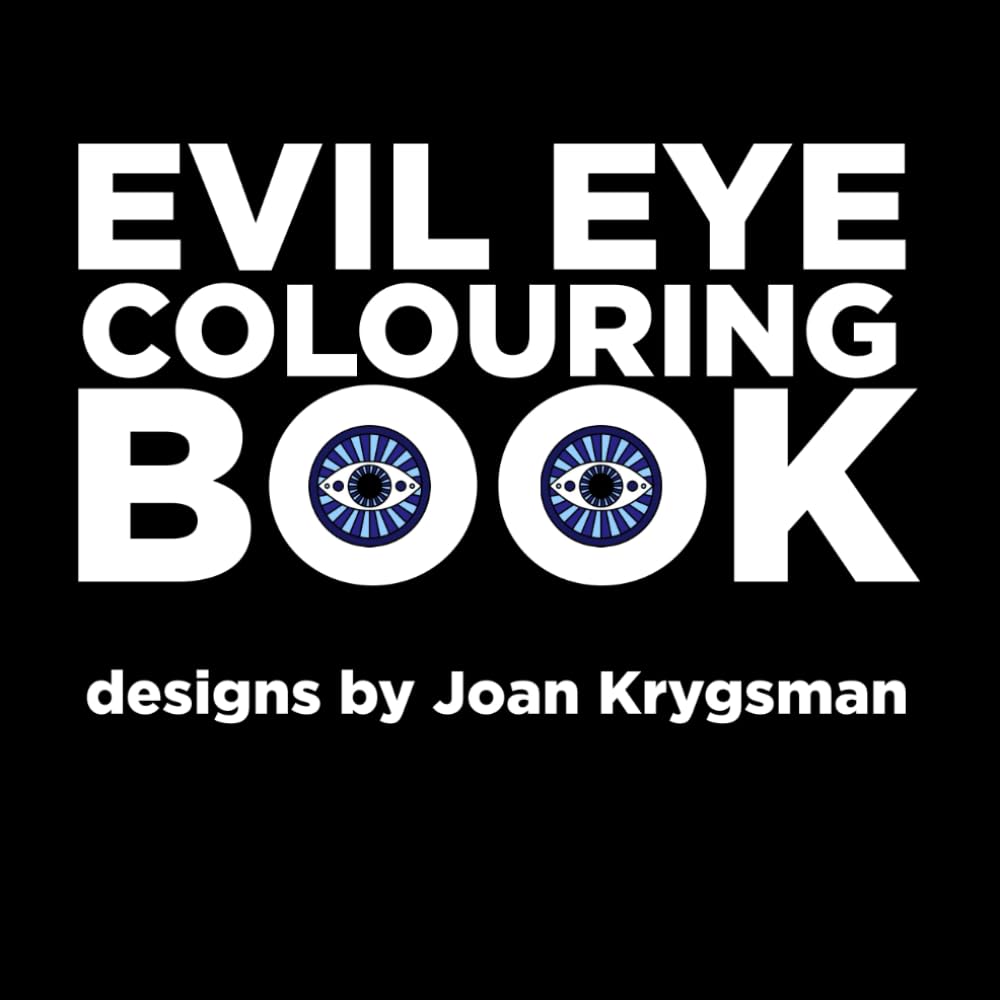 Evil Eye Mandala Colouring Book