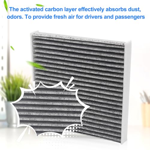 Image of Cabin Air Filter With Activated Carbon,For Honda 2023-2025 Accord 2016-2026 Civic CRV Pilot Odyssey HRV FIT Clarity CRZ Insight Passport,For Acura 2022-2026 MDX RDX TLX Integra ADX,For CF11182