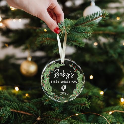 Image of Babys First Christmas Ornaments 2026,New Parents Gifts Baby First Xmas Gifts