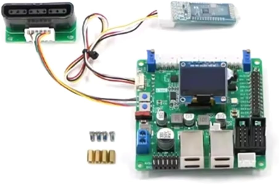 ROS Unmanned Trolley Chassis C50C Brushed Motor Version,Robot Control Board,Drive Control Integration Four-Wheel Sport