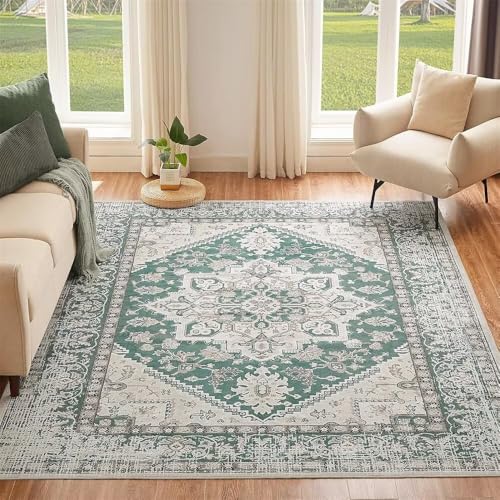 Paillasson extérieur rectangulaire 70x120 vert gris lavable pour l'entrée