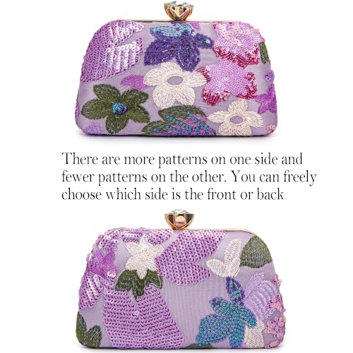 Image of BBTT.ful New Clutch Purses for Women Elegant Evening Bag for Party, Wedding, and Formal Events