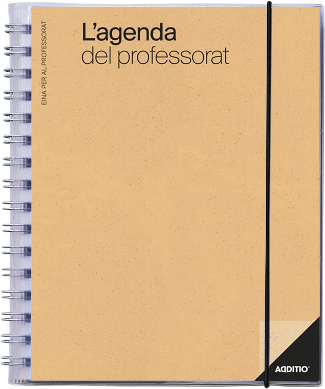 Additio - Agenda Del Profesorado Curso 2022-2023 Semana Vista 16.5 X 21.5 Naranja Catalán En Oferta Additio P211 Agenda Del Profesorado Agenda Sv + Avaluación + Anotaciones Naranja (Catalán)