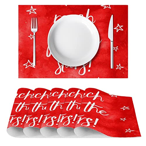 Set de table antidérapant lot de 6 pour protéger votre table - 3