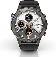 Smartwatch Brave à prova d' Água Do Mar até 50 metros, GPS Duplo, Resistência Militar IP69K, até 10 Dias de Bateria (preto)