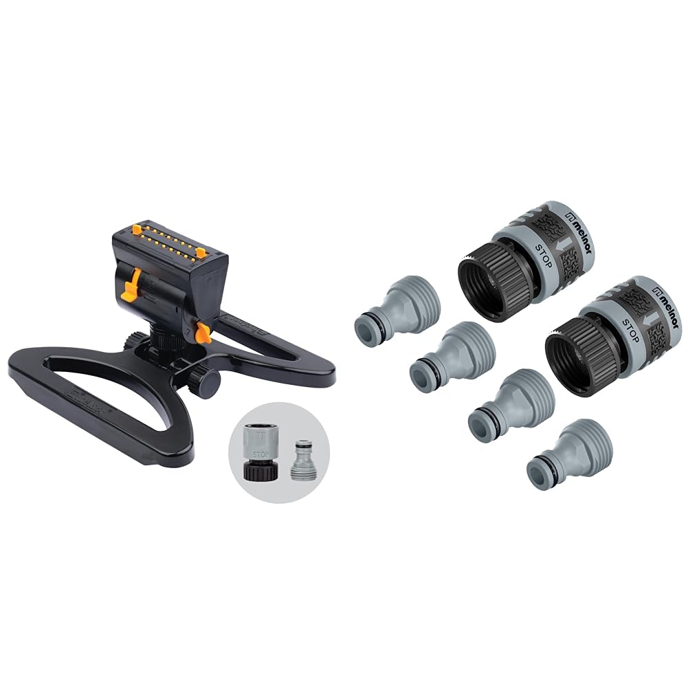 Amazon.com : Melnor 65131AMZ Mini Oscillator Sprinkler Bundle