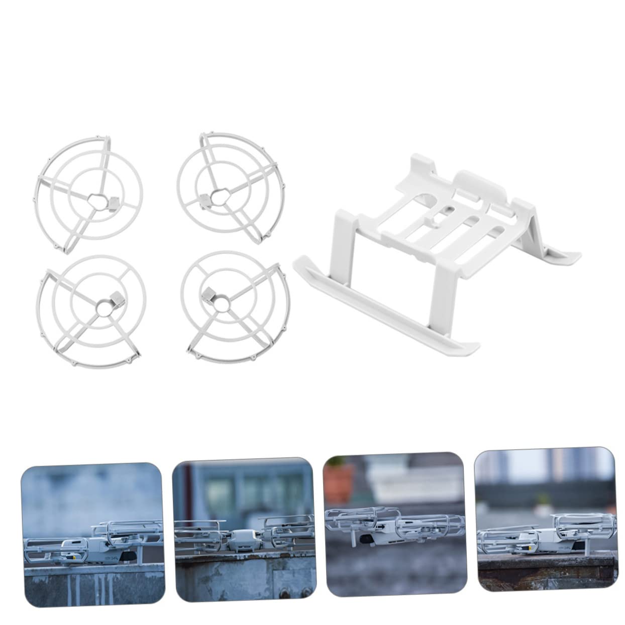 ORFOFE Anillo De Protección De Cuchilla Ligero y Compacto Accesorio para Drones Mini 2 Protección De Hélice