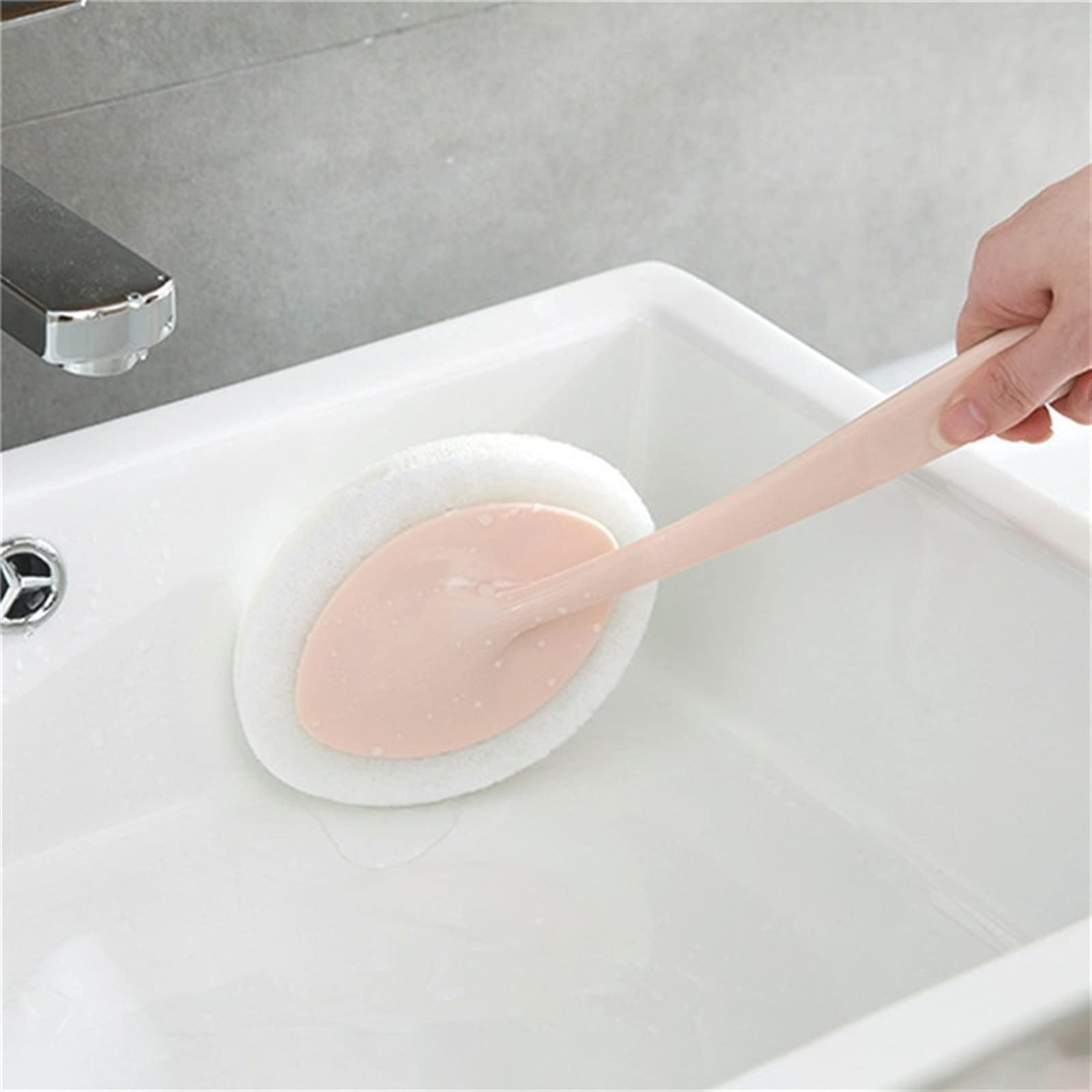Rasquetas para Ducha, Esponja limpiadora de Ducha for Cristales y Espejos Multicolor(Grey)