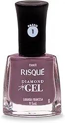 Risqué Esmalte Diamond Gel Lavanda Francesa Cremoso 9 5 Ml