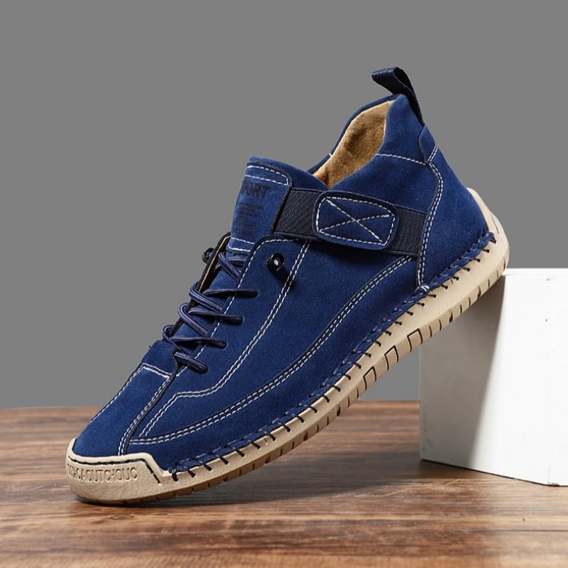 Men's Fashionable Casual Shoes - Durable Slip-Resistant Soft Sole Autumn-Winter Flat Sports Shoes with Comfort Fit4