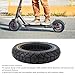 RiToEasysports Electric Scooter Solid Tire, 10x2.125 Rubber Front Rear Tubeless Wheels Tyre for M4 for M365 Electric Scooter