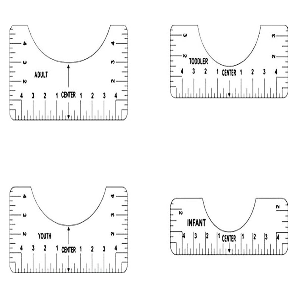 Buy TShirt Alignment Tool TShirt Guide Ruler Auxiliary Measuring Tool