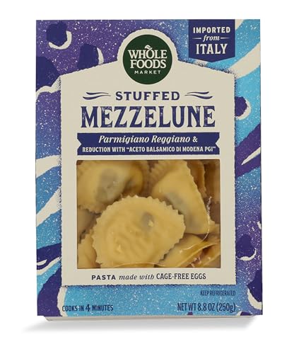 Whole Foods Market Balsamic Reduction And Cheese Mezzelune, 9 Ounce