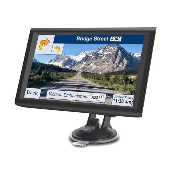 Car GPS Navigation Truck RV, GPS Navigator with 9 inch, 2024 Maps (Free Lifetime Updates), Truck GPS Commercial Drivers, Semi Trucker GPS Navigation System, Custom Truck Routing