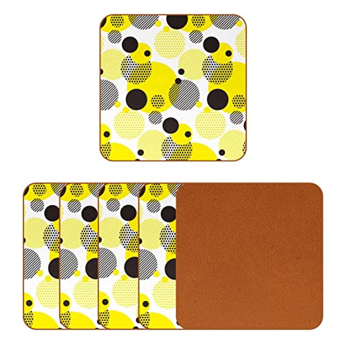 Dessous de verre antidérapants pour éviter les taches - 3