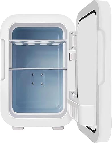 Miniatura 7 de XtremPro KHOOLA - Mini refrigerador termoeléctrico y calentador de aire acondicionado y corriente alterna, compacto y portátil para viajes,