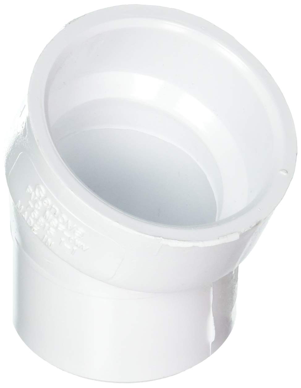Amazon.com: Genova 75815 DWV Pipe Street Elbow, 22-1/2 deg, 1-1/2