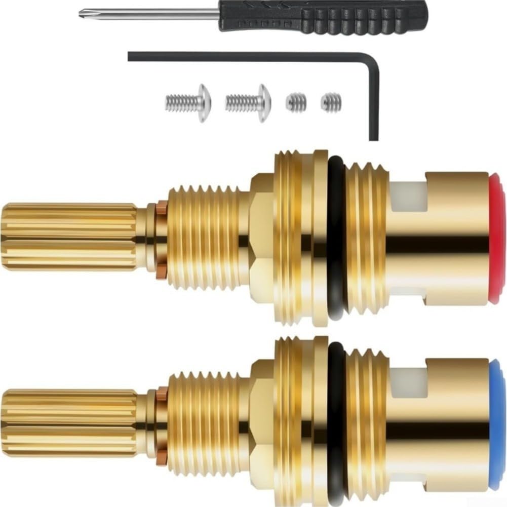 Cartucho de para grifo de para latón 35mm Pie Plano Antifugas