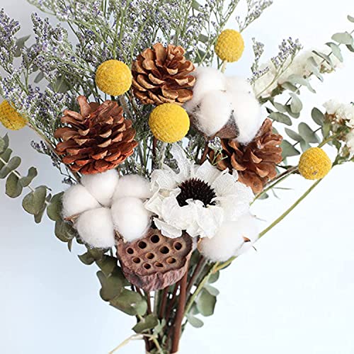 Ramo de Flores Secas Naturales para Decoración miniatura 2