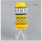 yorkshire national jersey Suéter cálido de invierno de copo de nieve mixto de alta calidad para invierno para perros y gatos.