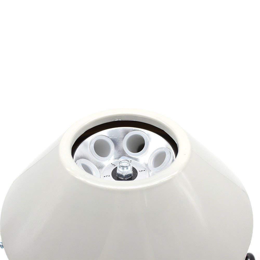 Centrífuga de mesa centrífuga de laboratorio, altura de tubo de ensayo, máquina de centrífuga eléctrica, 6 unidades, 25 W, 4000 rpm