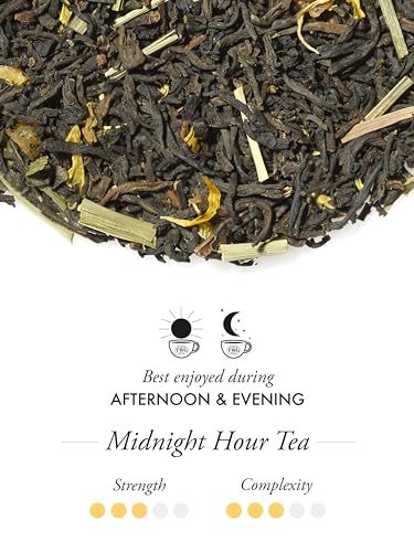 Image of TWG Tea | Midnight Hour Tea | Black Tea | Lemongrass & Tropical Fruits | Haute Couture Tin, 100g | Gift Set