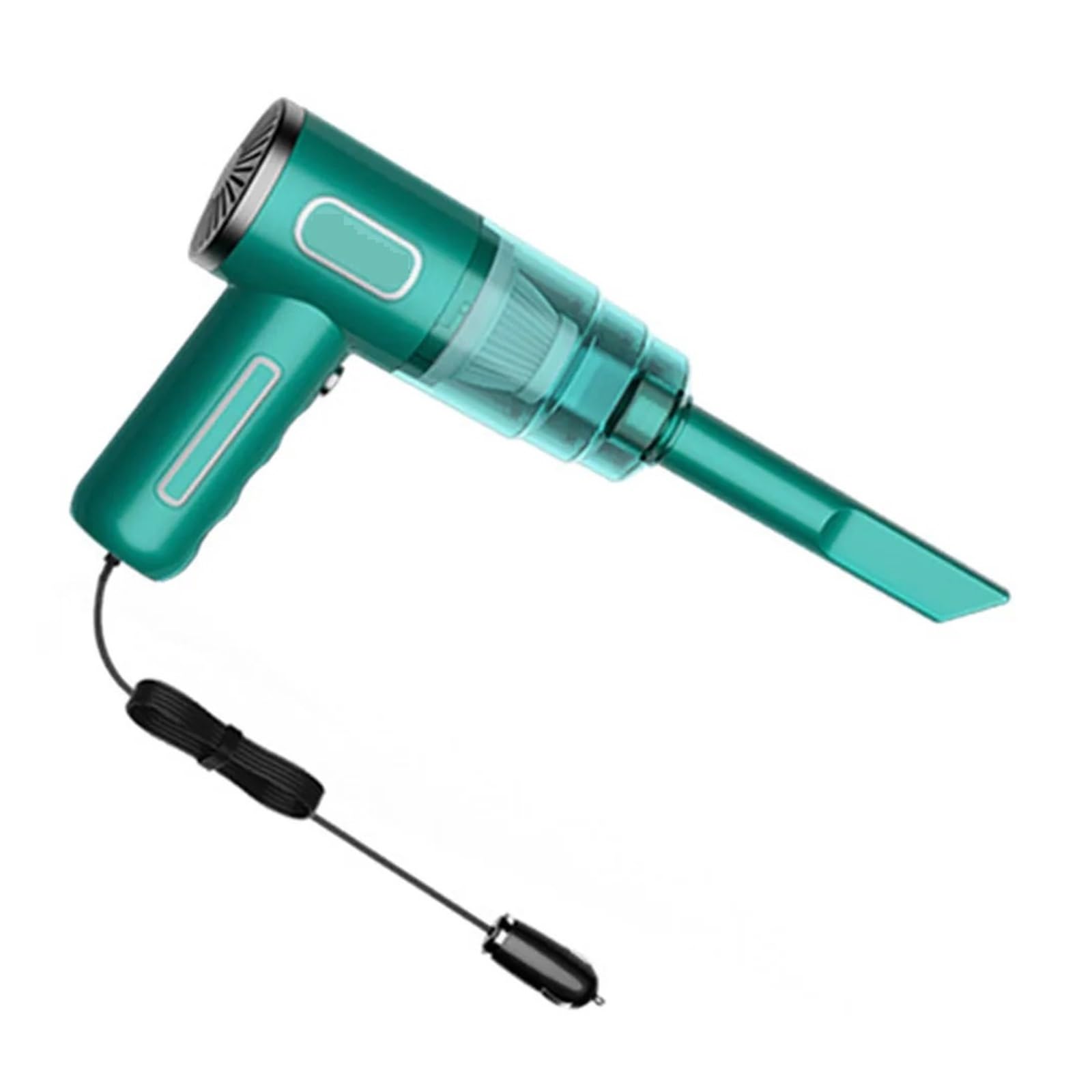 Bezprzewodowy Odkurzacz Samochodowy Ręczny Mini Na Mokro I Sucho Do Samochodowego Użytku Domowego Silna SiłA Ssania(Green USB)