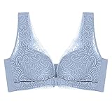 Damen BH Mit Bügel Damen Bügel Gemoldet Organic Cotton Bügelloser BH Damen Push up BH Klassisch BHS V Ausschnitt Ohne Bügel Nahtlos Bra Bustier mit Schnürung Vorne Büstenhalter Sex