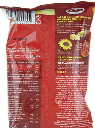 Chio Chips Red Paprika, 12er Pack (12 x 50 g) - Image 8