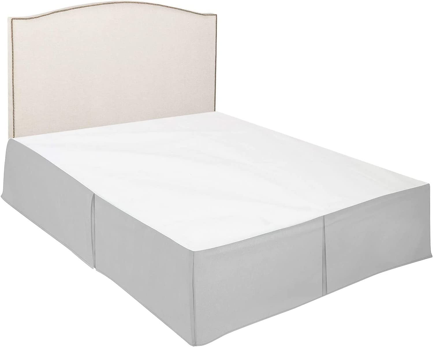 Nestl Cache-sommier Plissé En Microfibre De Luxe - Jupe De Lit Moderne