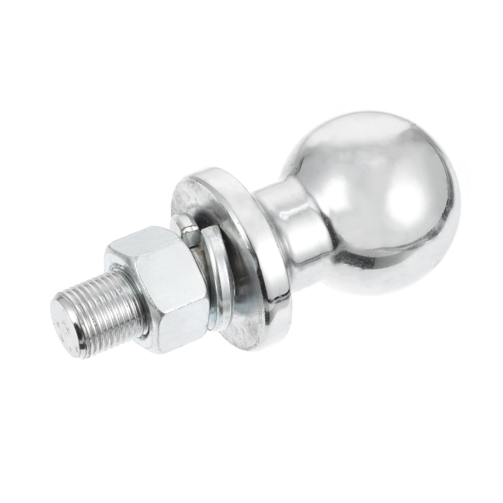 GALPADA Pallone Accessorio Protezione dalla Ruggine e dalla Pioggia Rivestito in Cromo M19 50mm per Gancio di Traino per Rimorchi e Auto per Vacanze Estive e Soccorso Stradale