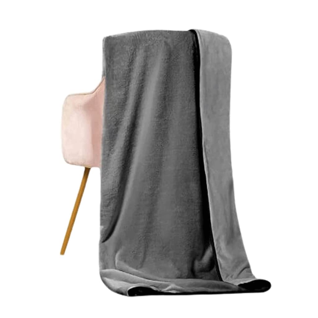 DAPERCI Manta eléctrica con 3 Niveles de calefacción 4 H Manta calentada con Apagado automático para sofá Cozy Soft Fleece Mantas eléctricas Manta calentada
