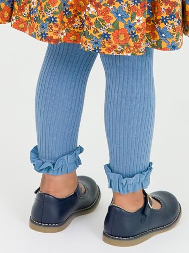 Image of RuffleButts Baby /Toddler Girls Footless Ruffled Tights