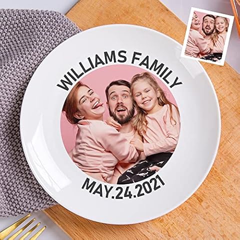 Personalised Ceramic Dinner Plates for Every Occasion Cover