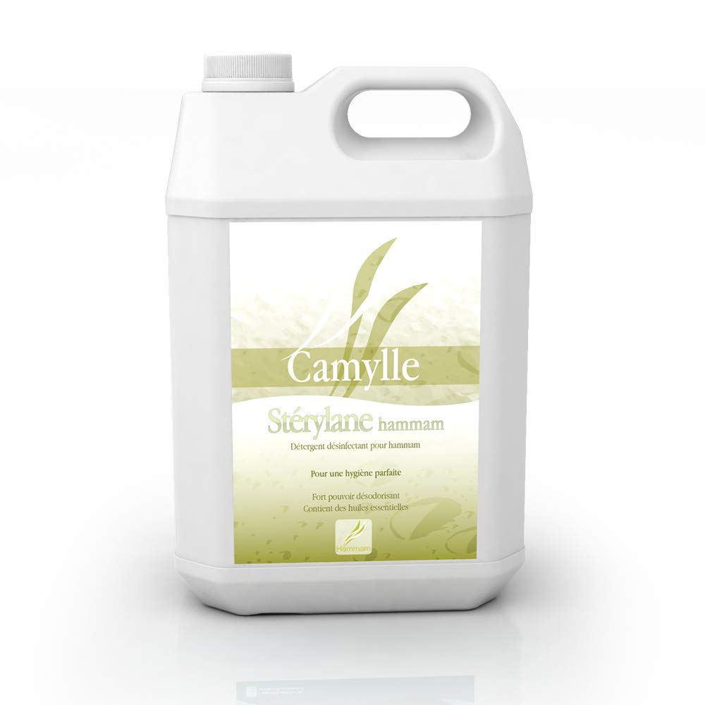 Camylle - Stérylane Hammam - Détergent et désinfectant pour le nettoyage des cabines de hammam, douches hammam et bains de vapeur - - 5000ml