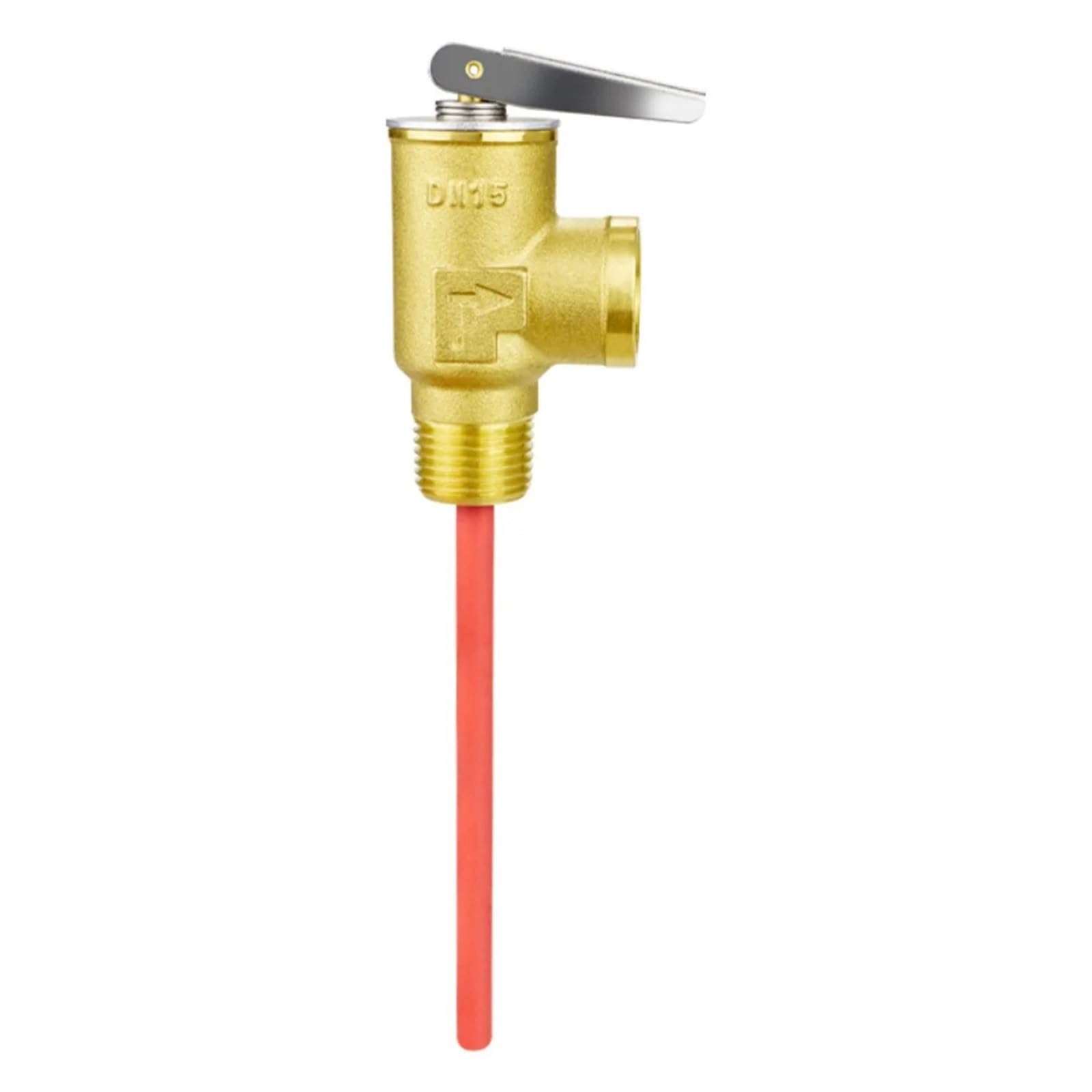 Valvula Antiretorno Agua Válvula de alivio presión temperatura rosca NPT 12 pulgadas, 150 PSI for sistemas calentador agua RV para calderas de aceite