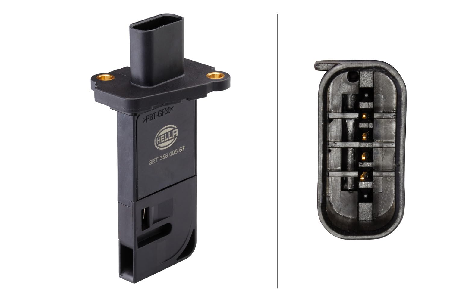 HELLA 8ET 358 095-671 MASS AIR FLOW SENSOR