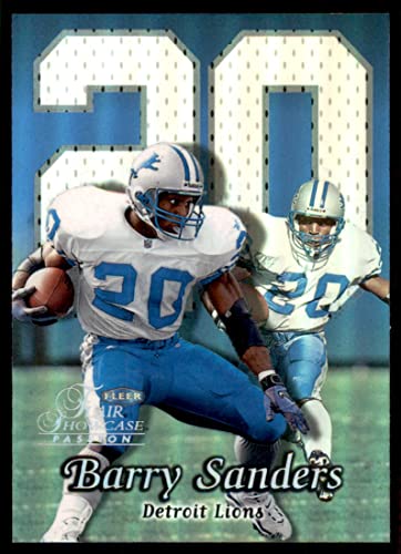 1999 Flair Showcase #85 Barry Sanders
