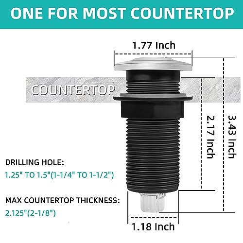 Garbage Disposal Button,Air Switch Scrap Automatic - View #8