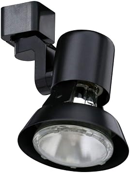 Juno Lighting Group R531 BL Modern Track Light Head, Black Finish, White