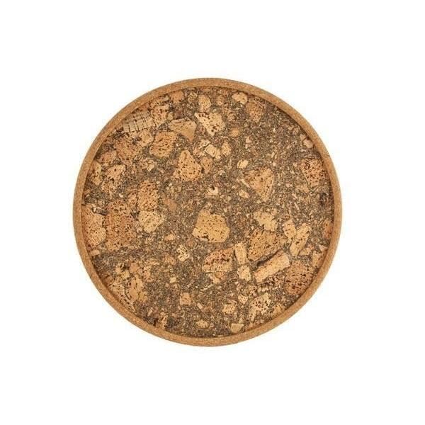 Cork Tray Round 36cm Natural Cork Serving Tray Stylish and Durable for Home Use Plates Sturdy Traditional Lightweight