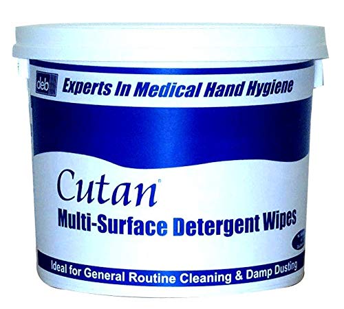Deb CMW01X Cutan Multi-Surface 225 Wipes Tub