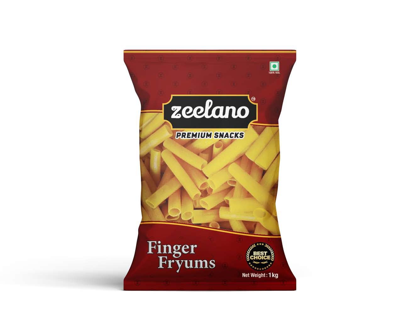 Zeelano Pipe Fryums 800g | Finger Fryums Papad, Ready to Fry Crispy Snack for Kids & Family-image-37