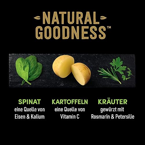 CESAR Premium Hundenassfutter in der Dose - Natural Goodness - Dose mit Lamm 6 x 400g